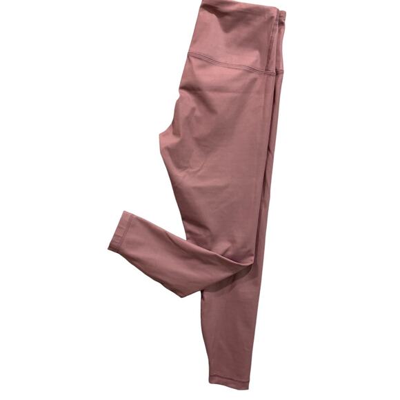 Small 90 Degree by Reflex Womens Mauve Activewear Leggings Ankle - Picture 1 of 7